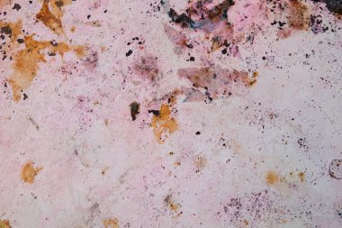 Paslı metal doku yakın çekim yıpranmış. Eski demir yüzey ile