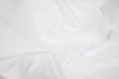 Beyaz kumaş bez arka plan dokusu