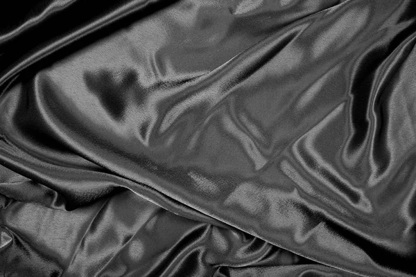 Tecido cinza pano fundo textura — Fotografia de Stock