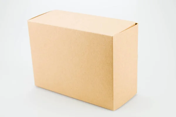 Box on white background — Stock Photo, Image