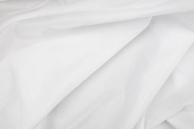 Beyaz kumaş bez arka plan dokusu