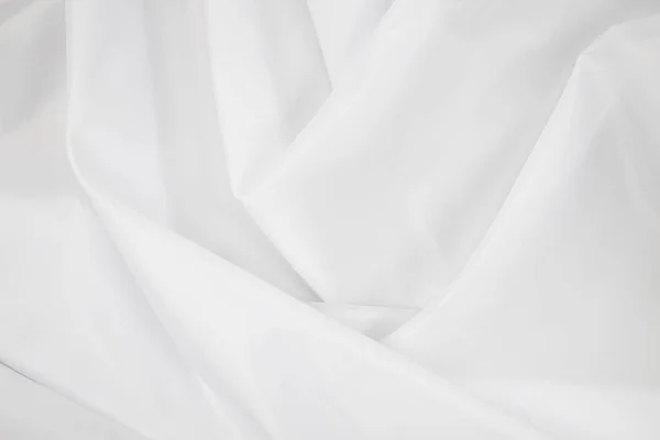 Bakgrunnsstruktur av hvitt stoff – stockfoto