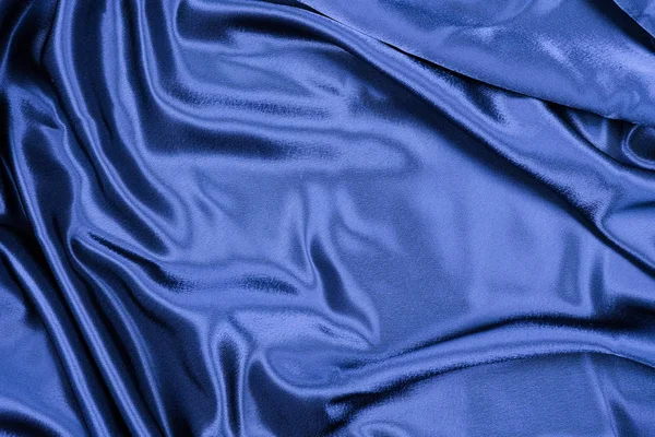 Tessuto blu tessuto sfondo texture — Foto Stock