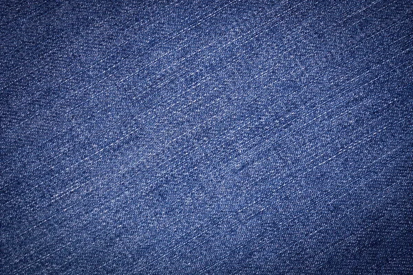 Textur av blå jeans bakgrund — Stockfoto