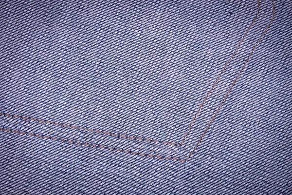 Textura de fundo jeans azul — Fotografia de Stock