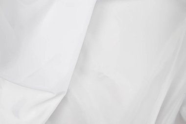 Beyaz kumaş bez arka plan dokusu