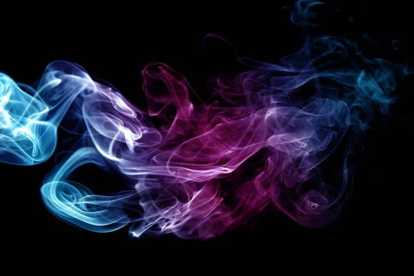 Abstract background smoke curves and wave Stock Photo