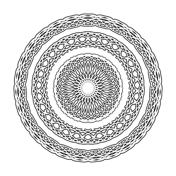 Γεωμετρικά σχήματα αφηρημένα, φουτουριστικό κυματιστές fractal αστέρι και c — Φωτογραφία Αρχείου