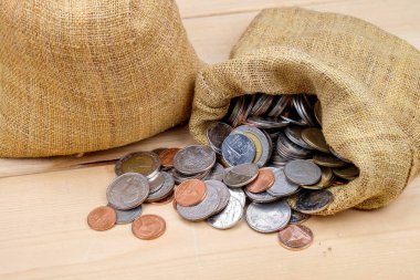 işletme finansı. yatırım kavramı para çantası için tasarruf