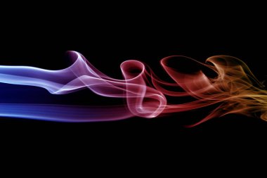 arka plan duman eğrileri ve dalga