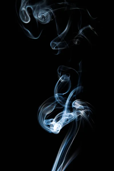 Fondo abstracto humo curvas y onda — Foto de Stock