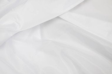 Beyaz kumaş bez arka plan dokusu