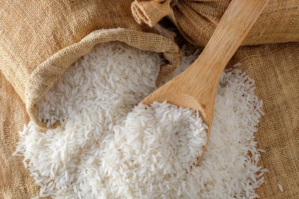 Ris, basföda av asiater — Stockfoto