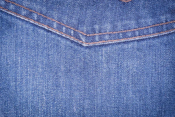 Texture of blue jeans background — Stock Photo, Image