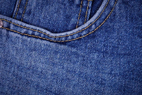 Textur der blauen Jeans Hintergrund — Stockfoto