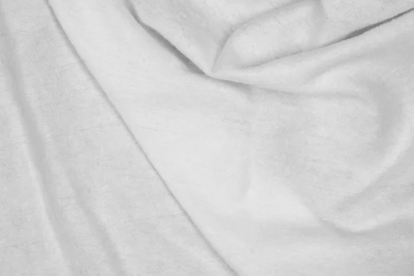 Текстура белая ткань — стоковое фото