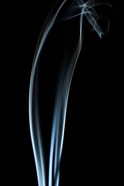煙の抽象的な背景の曲線と波 — ストック写真
