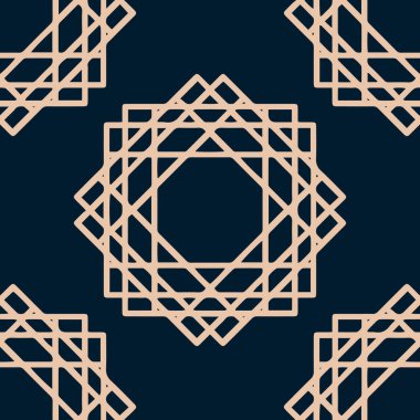 Vektör oryantal mandala, etnik doodle mandala c ile çizilmiş