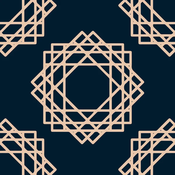 Vektör oryantal mandala, etnik doodle mandala c ile çizilmiş