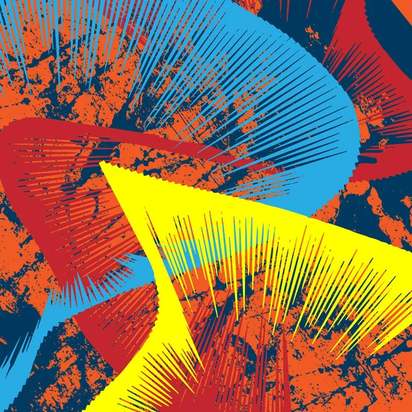 Abstrakt grunge målade repad konsistens. eps10 vektor illustration — Stock vektor