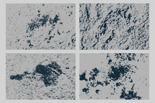 추상 그런 지 배경 긁힌된 텍스처 페인트. Eps10 벡터 일러스트 레이 션 세트 — 스톡 벡터