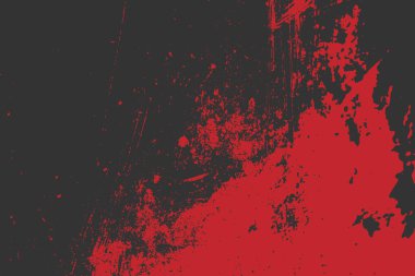 Grunge tarzı kan uyarıları ile Halloween arka plan