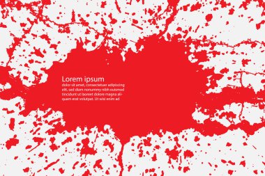 Grunge tarzı kan uyarıları ile Halloween arka plan