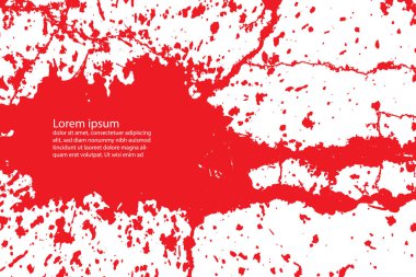 Grunge tarzı kan uyarıları ile Halloween arka plan