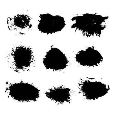 grunge şablon kümesi vektör arka için promosyon afiş