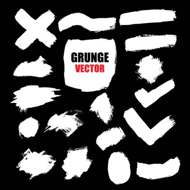 grunge şablon kümesi vektör arka için promosyon afiş