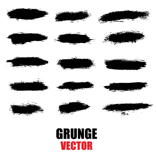 Modèle vectoriel ensemble de bannières grunge milieux abstraits pour la promotion — Image vectorielle