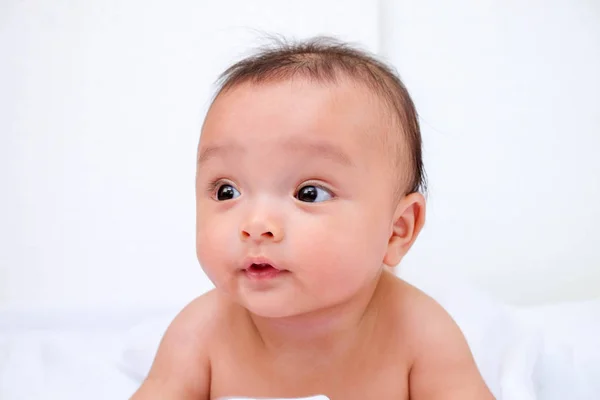 Portrait of adorable baby boy  asia thailand — Stock Photo, Image