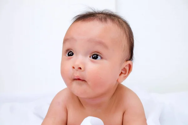 Portrait of adorable baby boy  asia thailand — Stock Photo, Image