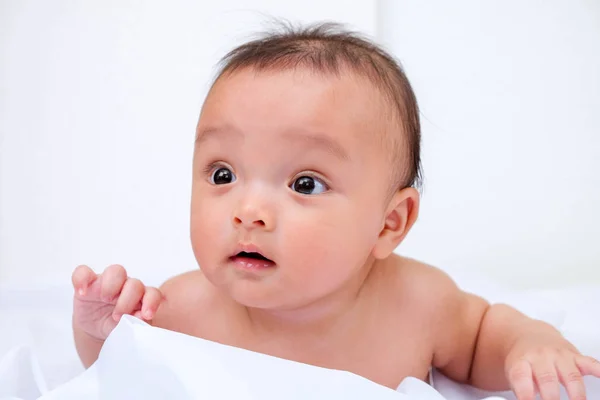 Portrait of adorable baby boy  asia thailand — Stock Photo, Image