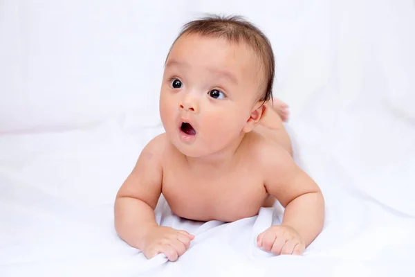 Portrait of adorable baby boy  asia thailand — Stock Photo, Image