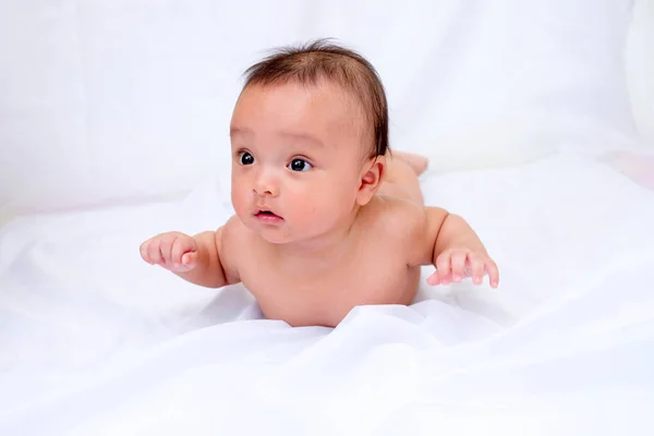 Portrait of adorable baby boy  asia thailand — Stock Photo, Image