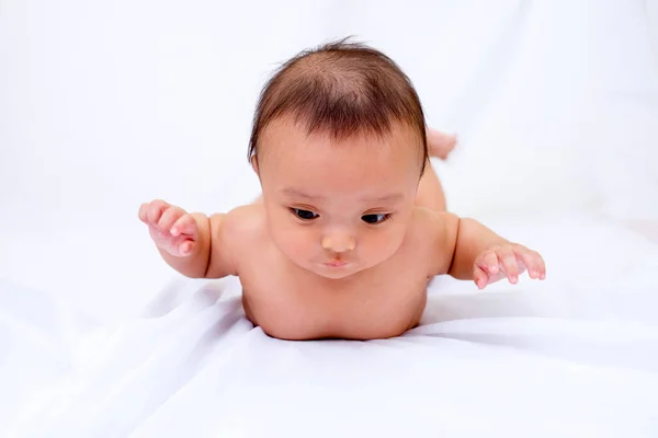Portrait of adorable baby boy  asia thailand — Stock Photo, Image