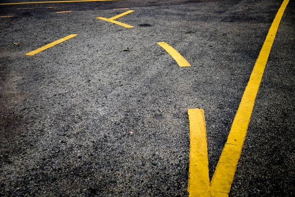 Achtergrond textuur lijn op asfaltweg — Stockfoto