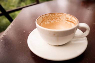  Cappuccino kahve fincan bitirmek içme