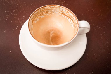  Cappuccino kahve fincan bitirmek içme