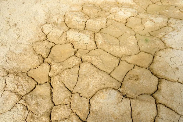 Resumo fundo fenda do solo Mudança climática e terra seca — Fotografia de Stock
