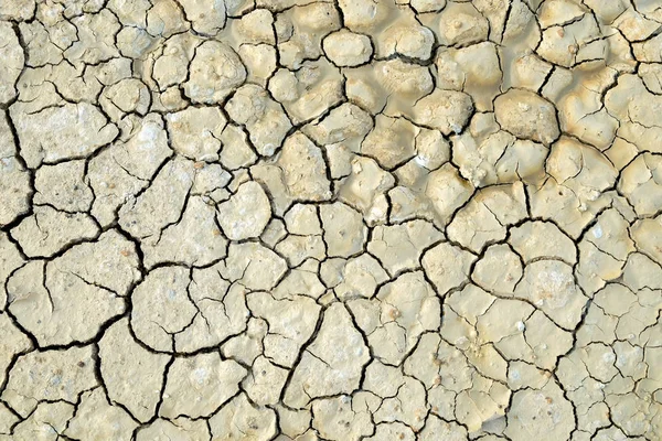 Resumo fundo fenda do solo Mudança climática e terra seca — Fotografia de Stock