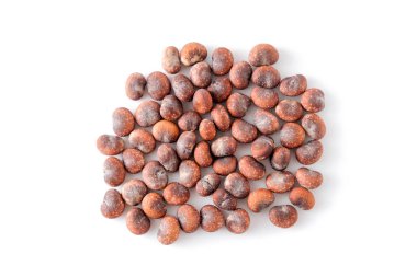 Beyaz arka plan üzerinde izole baobab tohumları