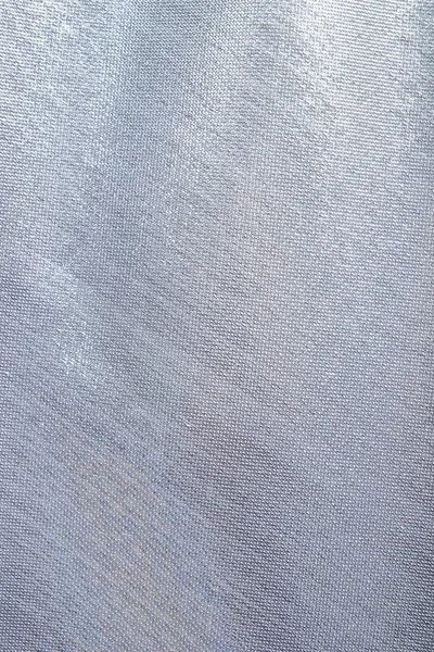 光滑优雅的灰色丝绸面料布背景纹理 — 图库照片