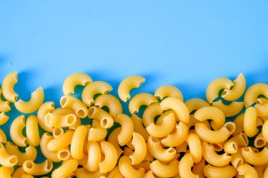 İtalyan yemek pişmemiş makarna yemek yemek için un yapılan