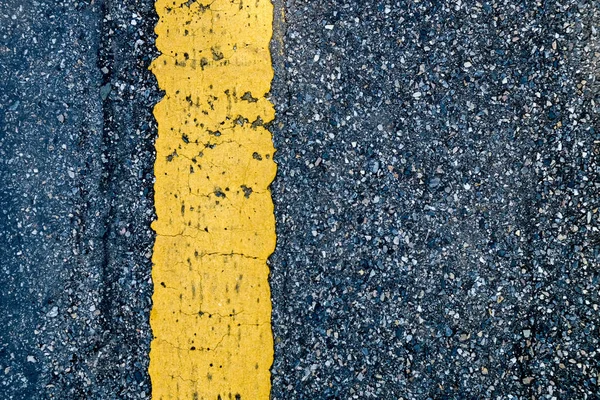 Fundo textura linha na estrada de asfalto — Fotografia de Stock