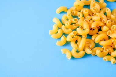 İtalyan yemek pişmemiş makarna yemek yemek için un yapılan