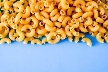 İtalyan yemek pişmemiş makarna yemek yemek için un yapılan