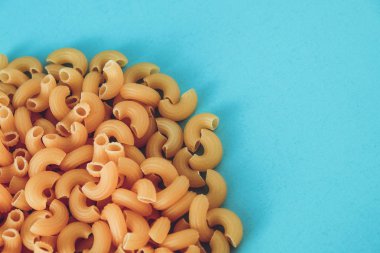 İtalyan yemek pişmemiş makarna yemek yemek için un yapılan