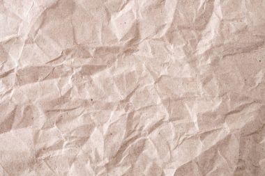 Buruşmuş kahverengi kağıt arkaplan dokusu